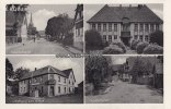 Legelshurst/Willstätt Ansichtskarte/Postkarte/Hauptstraße/Schule/Gasthaus zum Hirsch/Legelshurst  O.J. 1-2