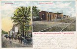 Friedrichsfeld/Wesel Ansichtskarte/Postkarte/Gruß vom Truppenübungsplatz Friedrichsfeld./...  1915 2-3