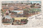 Westpreußen Litho/Gruss vom Truppen-Übungsplatz Gruppe Westp./Tante Busch./... -