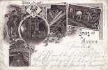 Annen Litho/Ansichtskarte/Postkarte/Gruss aus Annen./Glück auf! -