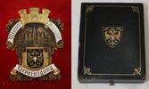  1880-1900 Österreich Abzeichen / Wiener-Bürger-Vereinigung im Orginal Etui 2