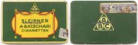 Deutsches Reich O.J. Zigarettendose/Blechdose/Sleipner A. Batschari Cigaretten/ABC/25 Sleipner 2-3