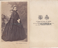 Preussen / Großbritannien / Irland Carte de visite / CdV / Kabinettfoto / Kaiserin Victoria / Kaiserin Friedrich -