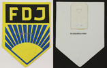 DDR Schild / Aufhänger / FDJ / Freie Deutsche Jugend -