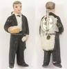 Drittes Reich WHW / Schaffendes Deutschland / Kellner mit Biergläsern -