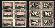 Glauschau 6 x 1/2 Mk Stadt / Bebelserie -