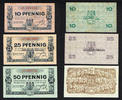 Bergisch-Gladbach / Rheinland 10 Pfg. / 25 Pfg. / 50 Pfg. Stadt -