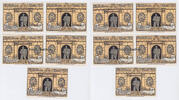 Herne / Westfalen 10 x 50 Pf 1.7. 1921 Ansichtskarte / Postkarte / Zulu War Dance 2