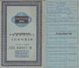 Serkenrode / Meschede 1945 - 1949 Britische Zone / Personalausweis von Werner Albers 2-3
