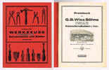 Kleinschmalkalden / Floh-Seligenthal / Thüringen um 1910 Katalog über Werkzeuge für Schuhmacher und Sattler / Ausgabe 26 / Preisbuch ... 2