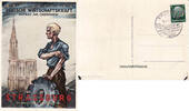  1941 Strassburg Ansichtskarte/Ausstellung Deutsche Wirtschaftskraft Aufbau am Oberrhein 2-3