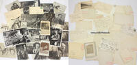 Drittes Reich/Düsseldorf O.J. Kunstmaler August Ternes/21 Fotos/2 Karten mit Autographen/1 Zeitungsausschnitt 2-3