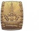 Bundesrepublik Abzeichen/Kyffhäuser-Schießauszeichnung,Luftgewehr, in Gold -