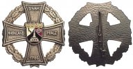 Bundesrepublik-Rheinland-Pfalz Abzeichen/Kyffhäuser-Bund in Silber -