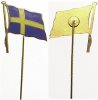 Bundesrepublik Flagge-Schweden -