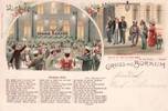 Deutsches Reich Ansichtskarte Judaika/Borkum-Lied(2972) -