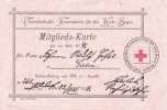 Deutsches Reich Mitgliedskarte vaterändischer Frauenverein -