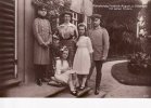 um 1910 Ansichtskarte,Grossherzog Friedrich August von Oldenburg mit seinen Kindern. 2
