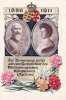 Württemberg 1911 Ansichtskarte,Zur Erinnerung an die silberne Hochzeitsf... 18,00 EUR  Excl. 8,00 EUR Verzending