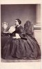 Preussen 1863 Kabinettphoto/Magdalene Bergmann/Liegnitz 1-2
