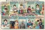 Deutsches Reich Ak./Gruss von der Musterung -