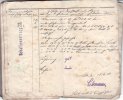 Preussen Militärpaß des Landsturmmanns Ludwig Vierkotten,Schallmesstrupp 22. -