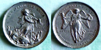 ALLEMAGNE Medaille 39 mm Leipzig, Stadt Auf die 50-Jahrfeier der VölkerschlachtMedaille -