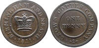GRANDE BRETAGNE PENNY 1811 BIRMINGHAM and NEATH - CROWN COPPER COMPANY VZ 70,00 EUR  Excl. 9,45 EUR Verzending