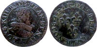 FRANCE Double Tournois 1629 A Louis XIII - DT type 6 ss-vz 45,00 EUR  Excl. 9,45 EUR Verzending