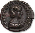 ROMAN EMPIRE BI tetradrachm circa 266-267 A.D. Cornelia Salonina, Alexandria dated RY 14 - Ex Busso Peus Auktion 323, nov 1988 PR / PR+ nearly as minted, beautifully toned