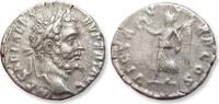 ROMAN EMPIRE AR silver denarius Septimius Severus, Rome mint - VICT AVG TR P COS - scarce, first year as Emperor -