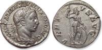 ROMAN EMPIRE AR silver denarius Severus Alexander, Rome mint - VIRTVS AVG reverse - -