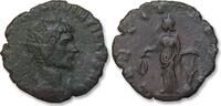 ROMAN EMPIRE AE antoninianus 270 A.D. Quintillus, Rome - LAETITIA AVG - ZF even dark patina