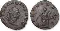 ROMAN EMPIRE AE/BI antoninianus Claudius II Gothicus, Rome mint - PROVID AVG, XII in field - scarce variety -