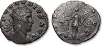 ROMAN EMPIRE AE/BI (silvered) antoninianus Claudius II Gothicus, Siscia mint - PROVIDEN AVG, mintmark in left field ? - -