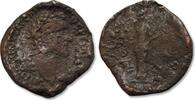 ROMAN EMPIRE AE 33mm sestertius circa 140-144 A.D. Antoninus Pius, Rome - SALVS AVG - wobbly / bend flan (what happened to it?) F bend/wobbly flan