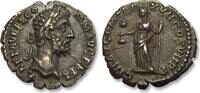 ROMAN EMPIRE AR silver denarius 192 A.D. Commodus, Rome mint - well struck coin from the last year of his reign - ZF+ / EF-blackish toning, thin ...