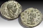 ROMAN EMPIRE AR silver denarius 228-231 A.D. Severus Alexander, Rome - ANNONA AVG, near mint state! - EF+ nearly as minted, some mint luster in f...