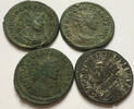 ROMAN EMPIRE Group of 4x AE silvered antoniniani Group of 4 silvered antoniniani struck under Diocletianus -