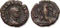 ROMAN EMPIRE 19mm BI tetradrachm Maximian / Maximianus, Egypt, Alexandria, dated RY 2 - Eagle holding wreath - -