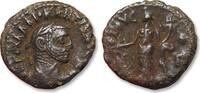 ROMAN EMPIRE 19mm BI tetradrachm Diocletian / Diocletianus, Alexandria mint dated RY 3 - ΕΤΟΥC Tyche reverse - -
