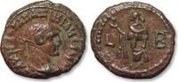ROMAN EMPIRE 19mm BI tetradrachm Maximan / Maximianus, Alexandria mint dated RY 2 - var. without star in field - -