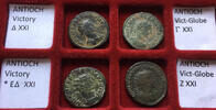 ROMAN EMPIRE AE/BI (silvered) antoninianus Carinus as Caesar / Augustus, Antioch mint - group of 4 coins - -