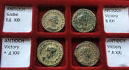 ROMAN EMPIRE AE/BI (silvered) antoninianus Carinus as Caesar / Augustus, Antioch mint - group of 4 coins - -