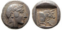Greek Dymast of Lycia stater very rare Lycia/Kherei -