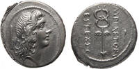 denarius 69 BC. Roman Republic  Almost vz
