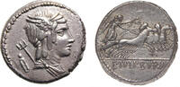 denarius 85 BC. Roman Republic  ss+