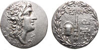 Griek,s munten tetradrachm Macedon, under roman Rule, Thessalonika Aesillas Quaestor -