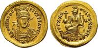 RÖMISCHE KAISERZEIT Solidus ø 21 mm Theodosius II., 408 - 450 n. Chr. -
