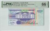 SURINAME P.142 - 2000 Gulden PMG 66 EPQ -